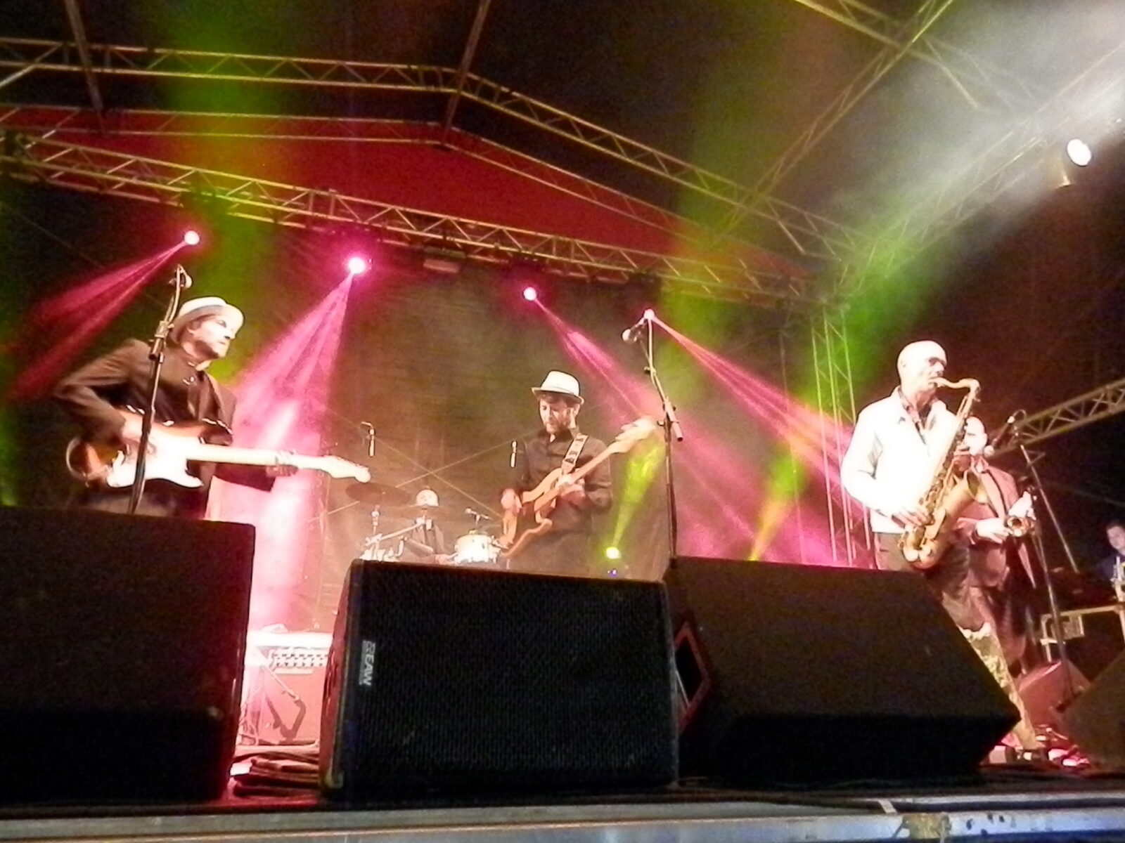 The Soul Lounge live on stage